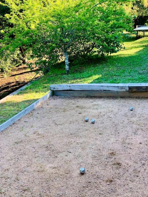 F2 Avec Jacuzzi, Petanque, A 3 Min Mer, Dans Grande Propriete Портисьо Экстерьер фото